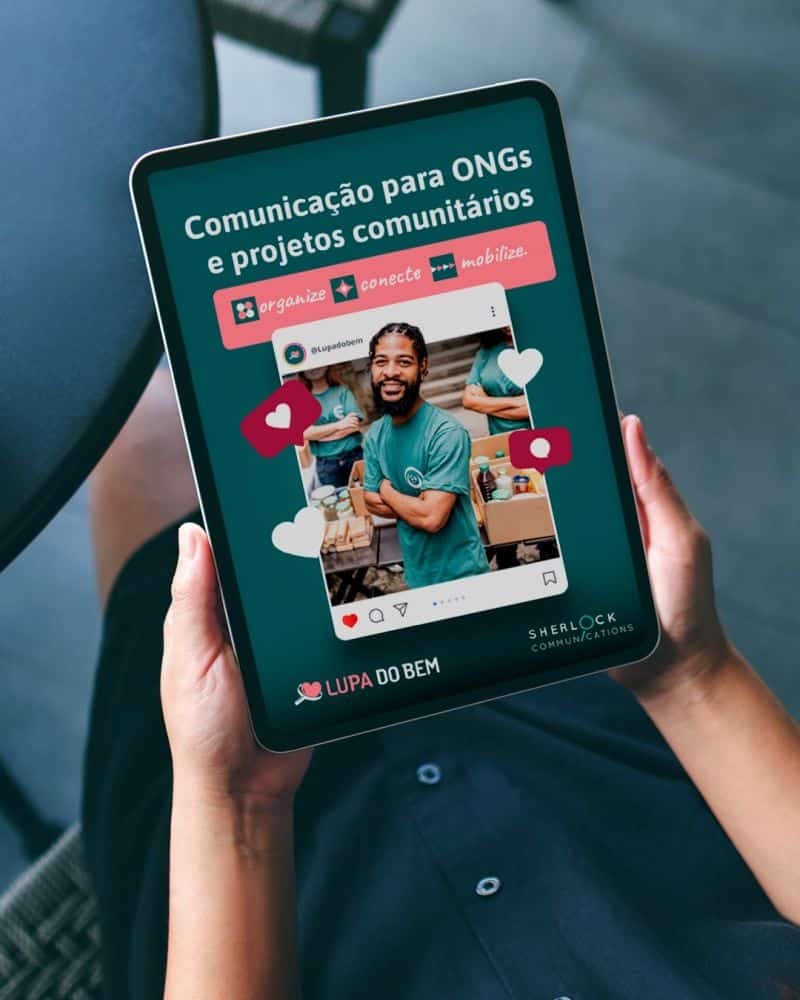 E-book: Lupa do Bem guia ONGs no fortalecimento da comunicação