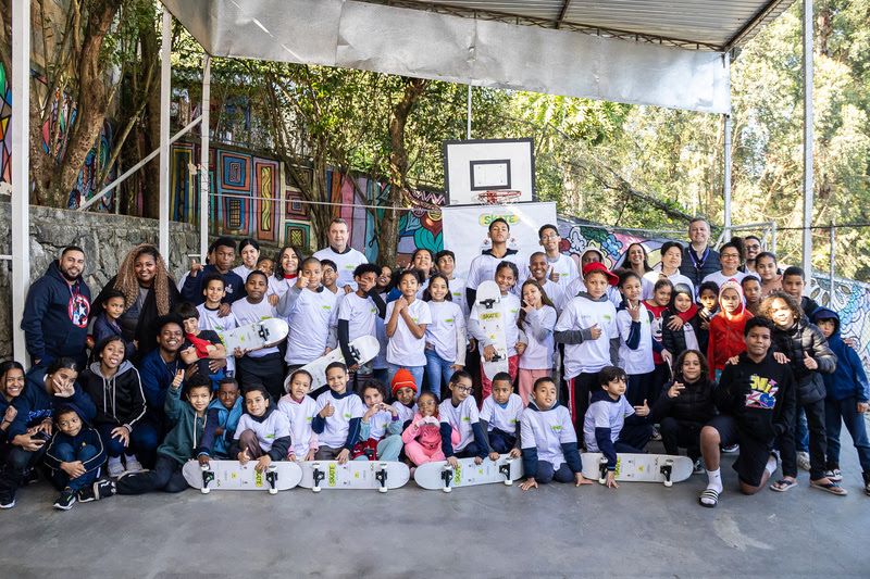Escola Skate Brasil: projeto ensina o esporte gratuitamente
